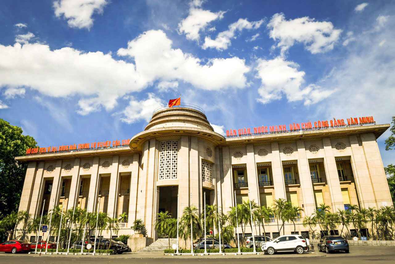 Trụ sở Ngân hàng Nhà nước Việt Nam (Ảnh: Đức Khanh)