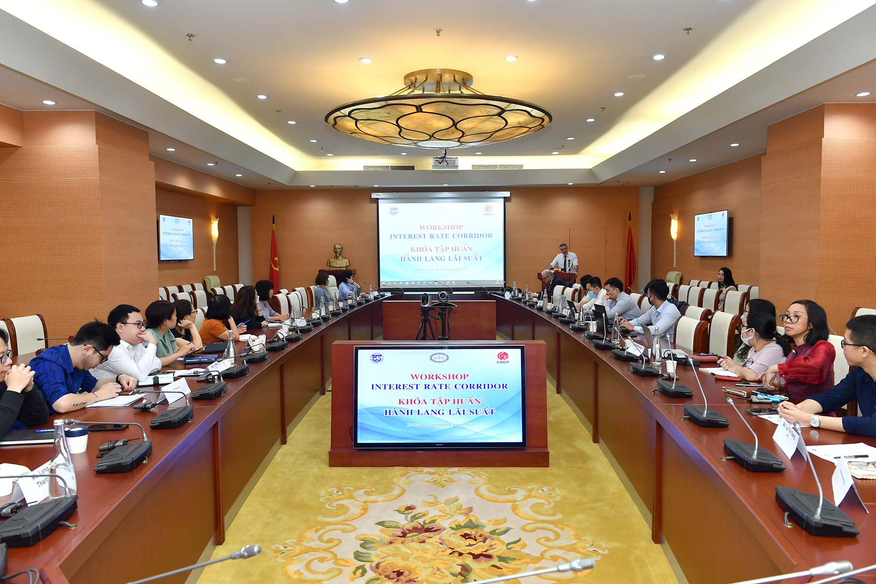 Quang cảnh khóa tập huấn.