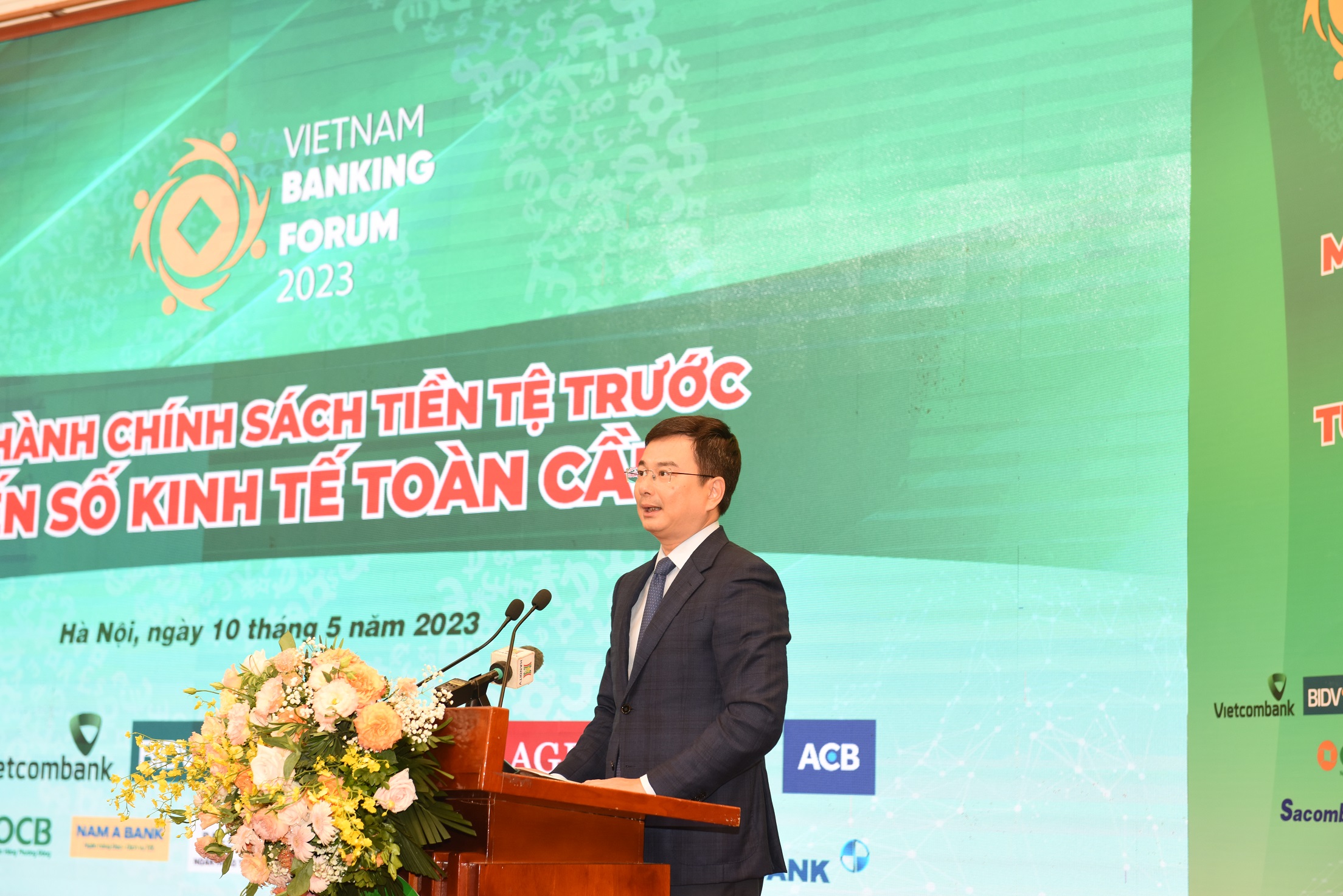 Phó Thống đốc NHNN Phạm Thanh Hà  phát biểu khai mạc Diễn đàn