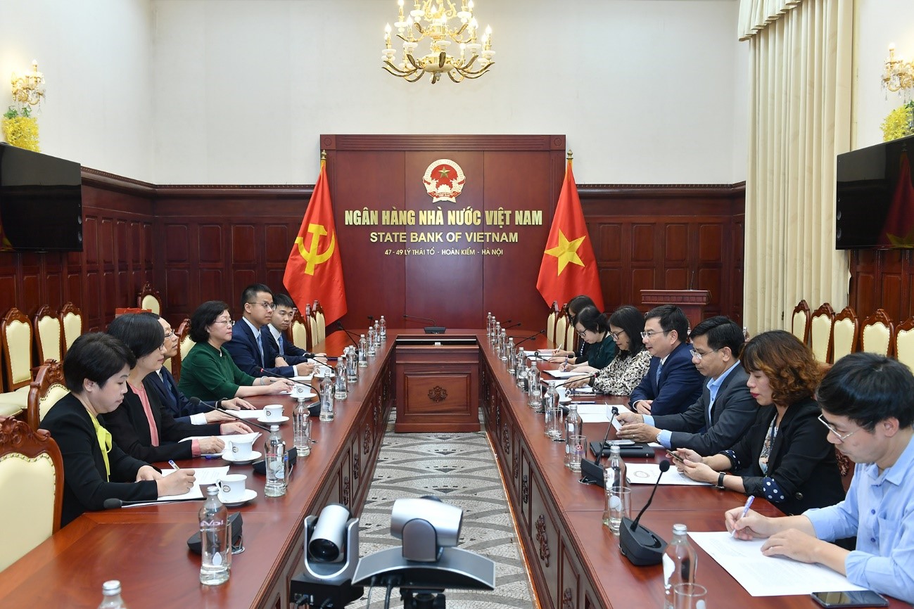 Quang cảnh buổi tiếp