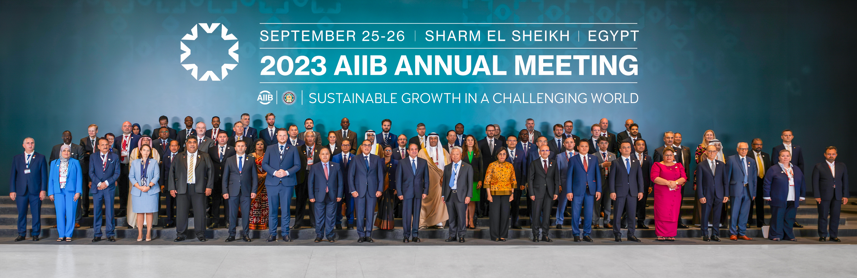 Các Trưởng đoàn tham dự hội nghị thường niên lần thứ 8 Hội đồng Thống đốc AIIB