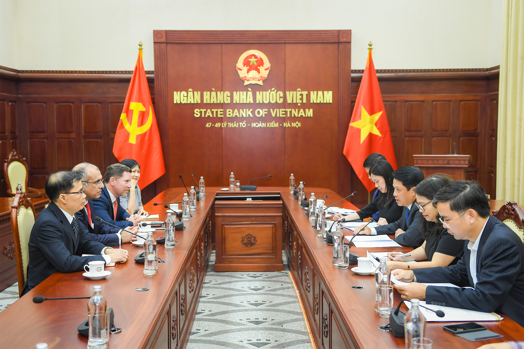 Quang cảnh buổi tiếp