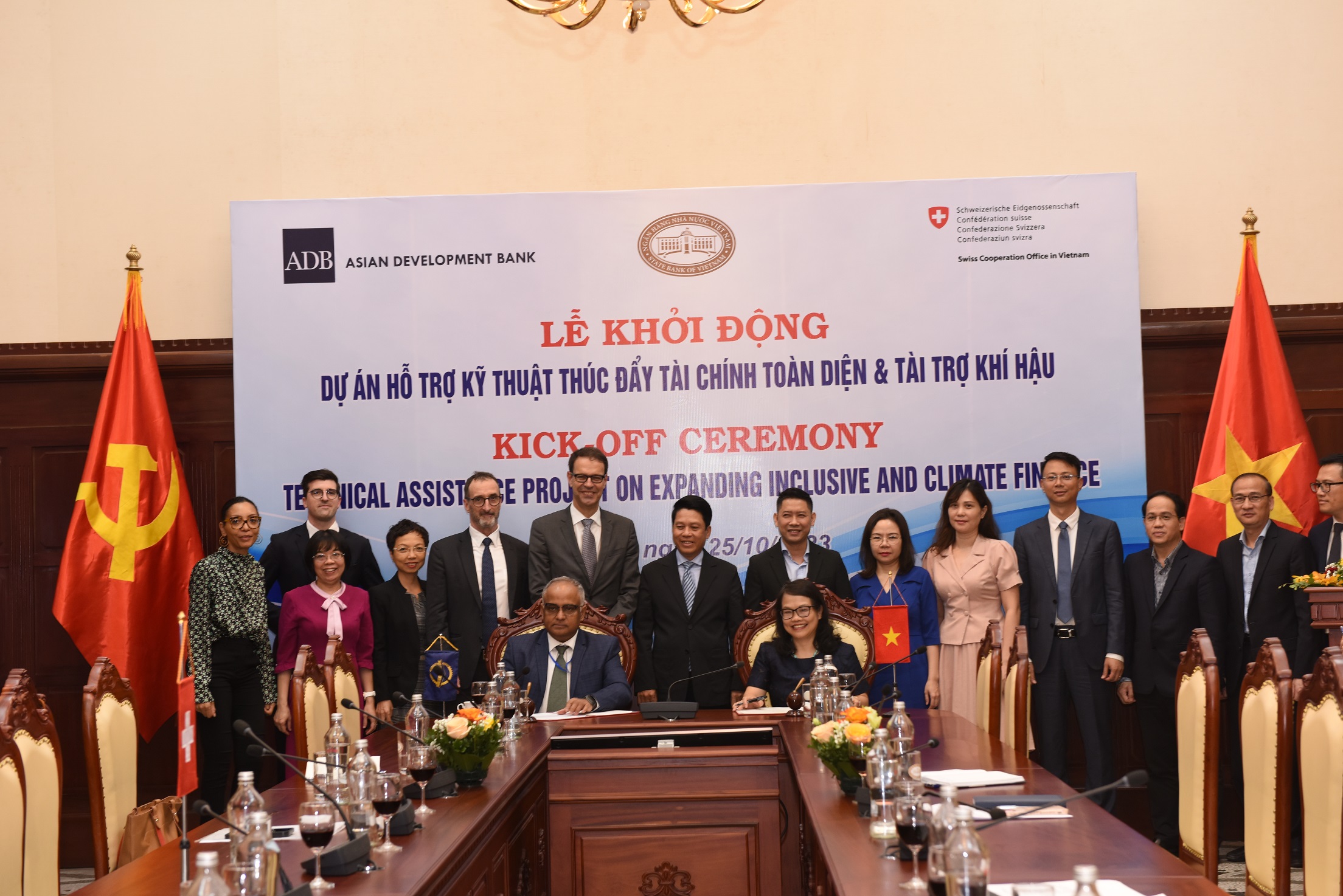 Đại diện NHNN và đại diện ADB ký kết Thư không phản đối Dự án Hỗ trợ kỹ thuật