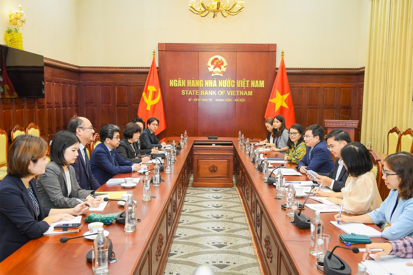 Toàn cảnh buổi tiếp