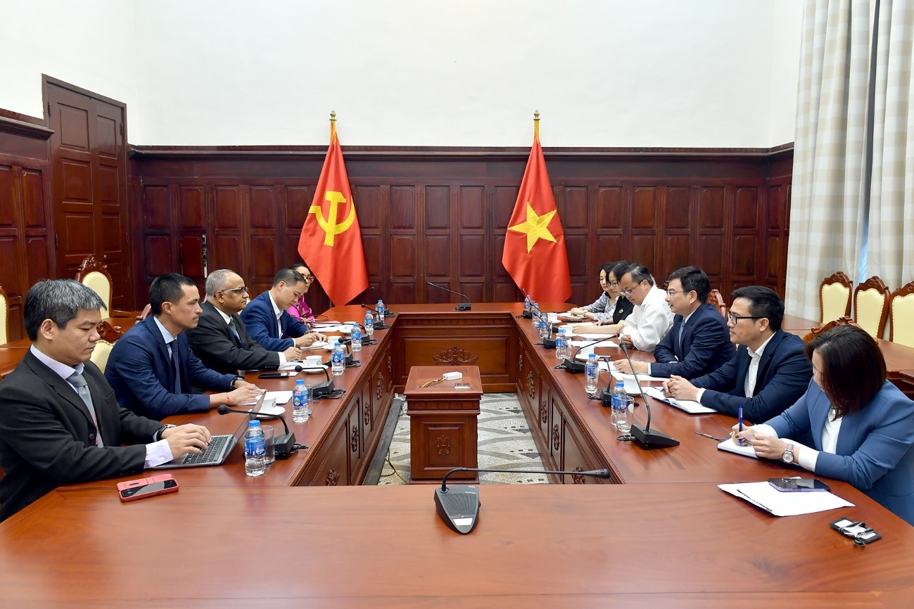 Toàn cảnh buổi tiếp