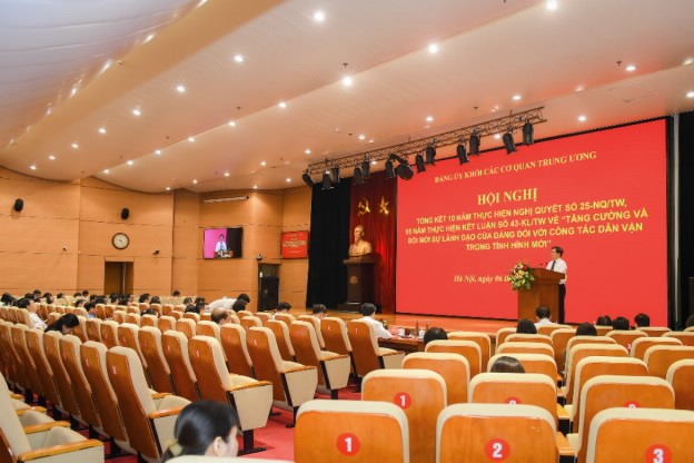 Hội nghị tổng kết 10 năm thực hiện Nghị quyết số 25-NQ/TW, 05 năm thực hiện kết luận số 43-KT/TW ngày 6/9/2023