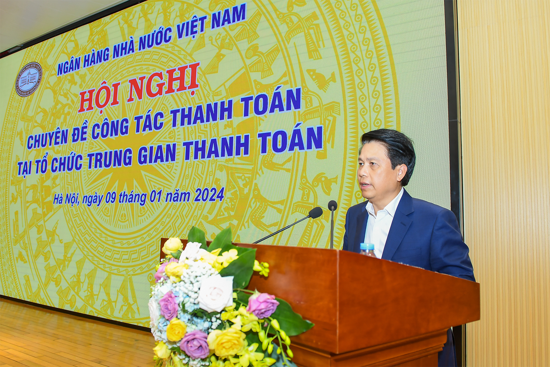 Phó Thống đốc Phạm Tiến Dũng phát biểu chỉ đạo Hội nghị