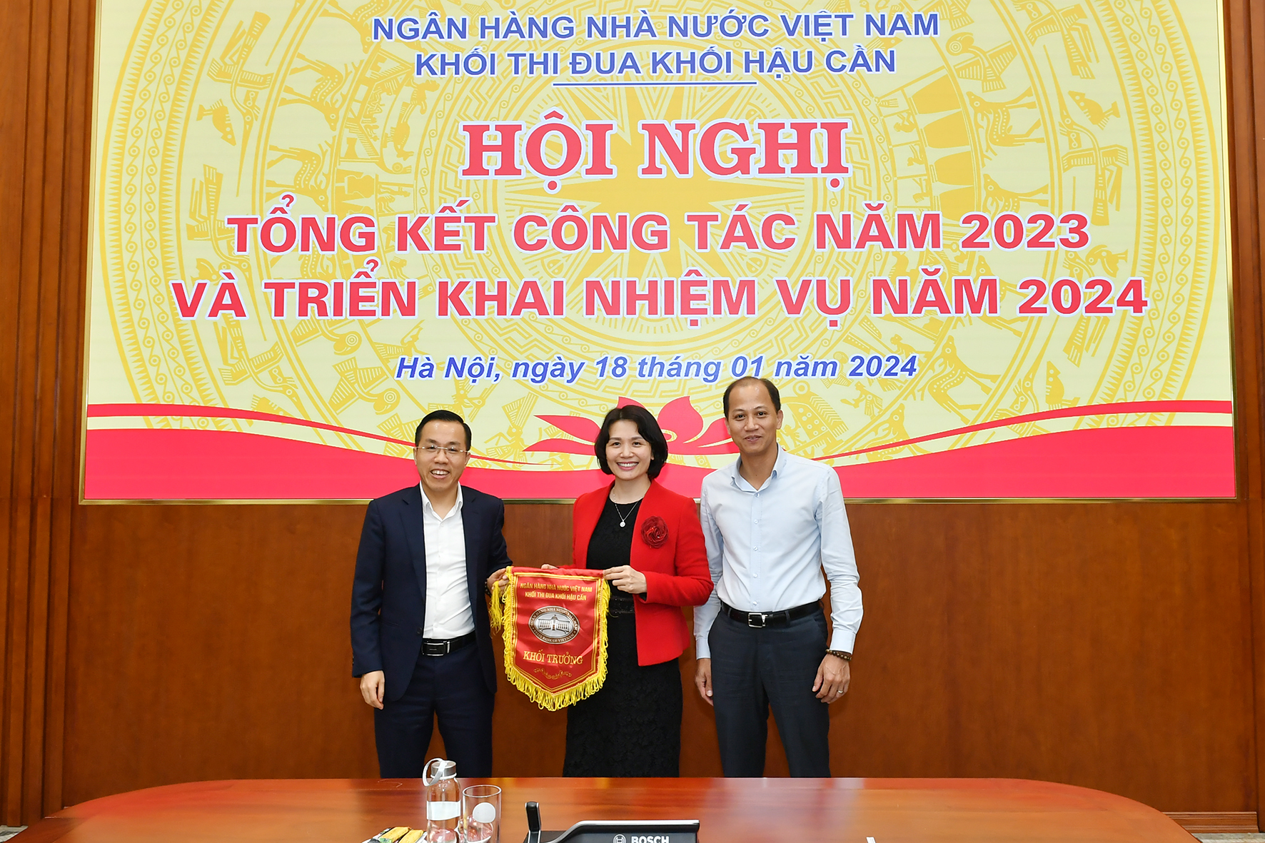 Cơ quan Thường trực Công đoàn Cơ quan NHTW làm Trưởng Khối thi đua Khối Hậu cần năm 2024