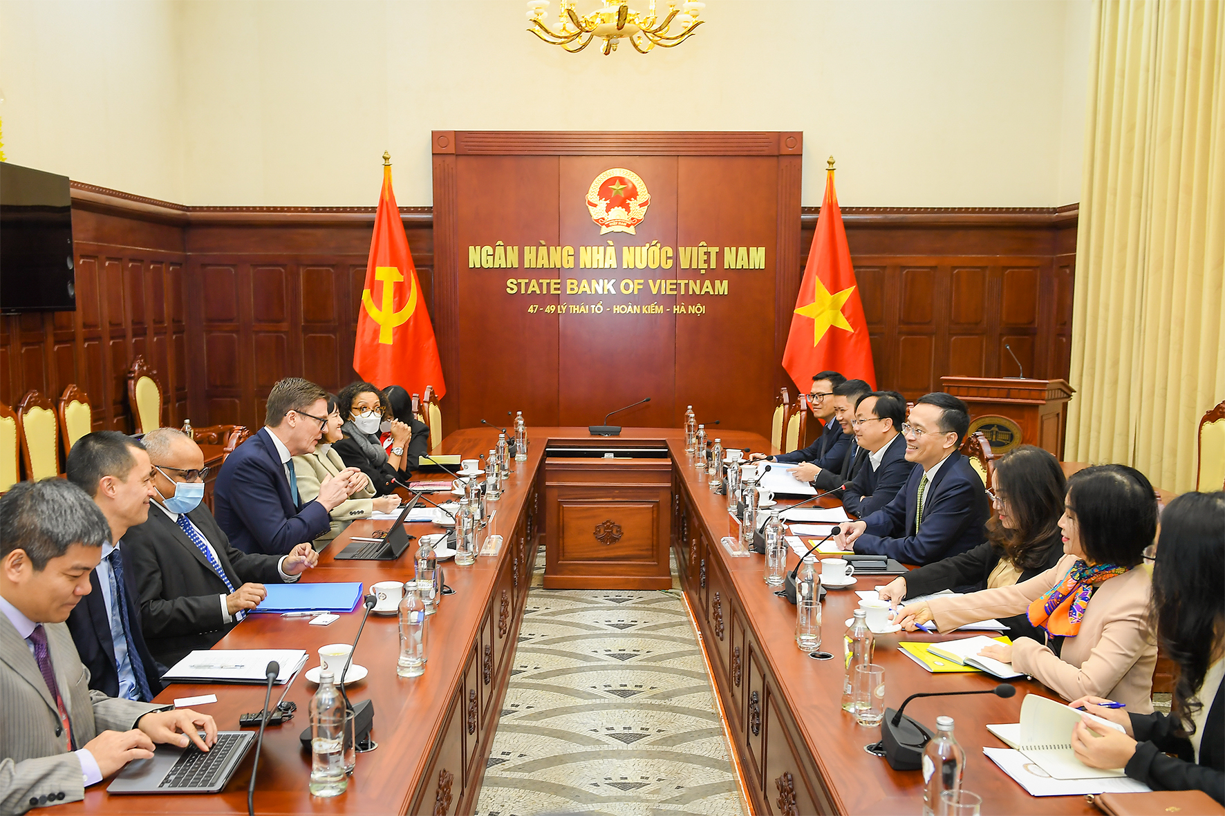 Toàn cảnh buổi tiếp