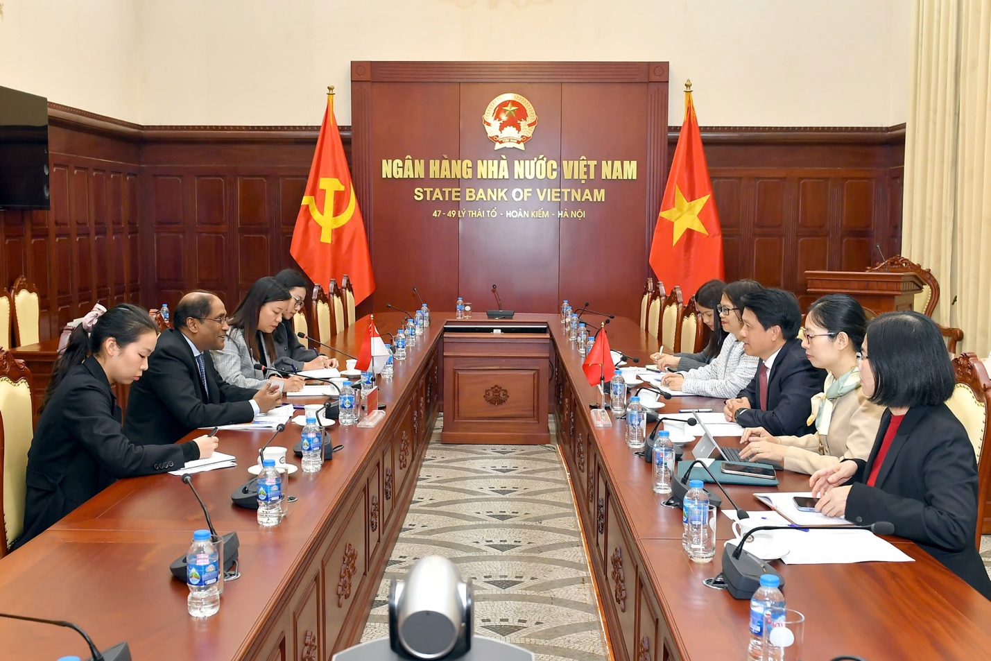 Toàn cảnh buổi tiếp