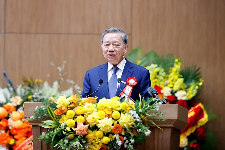 Tổng Bí thư Tô Lâm phát biểu chỉ đạo tại Đại hội